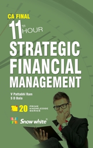 Strategic Financial Management for CA Final - 11th Hour - Mahavir Law House(MLH)